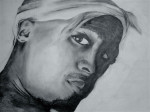 tupac drawing