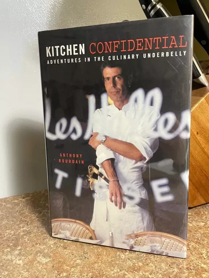 Beautiful Kitchen Confidential Signed Early 3rd Print by Anthony Bourdain