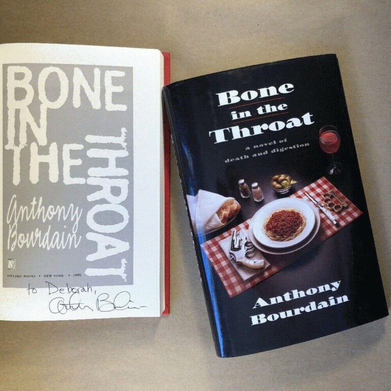 Inside Bone in the Throat: Anthony Bourdain’s Brutal First Novel
