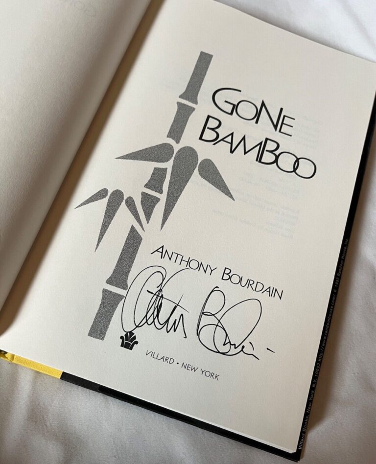 Anthony Bourdain’s “Gone Bamboo” Is His Ultimate Fantasy (from Kitchen Knives to Hitmen)